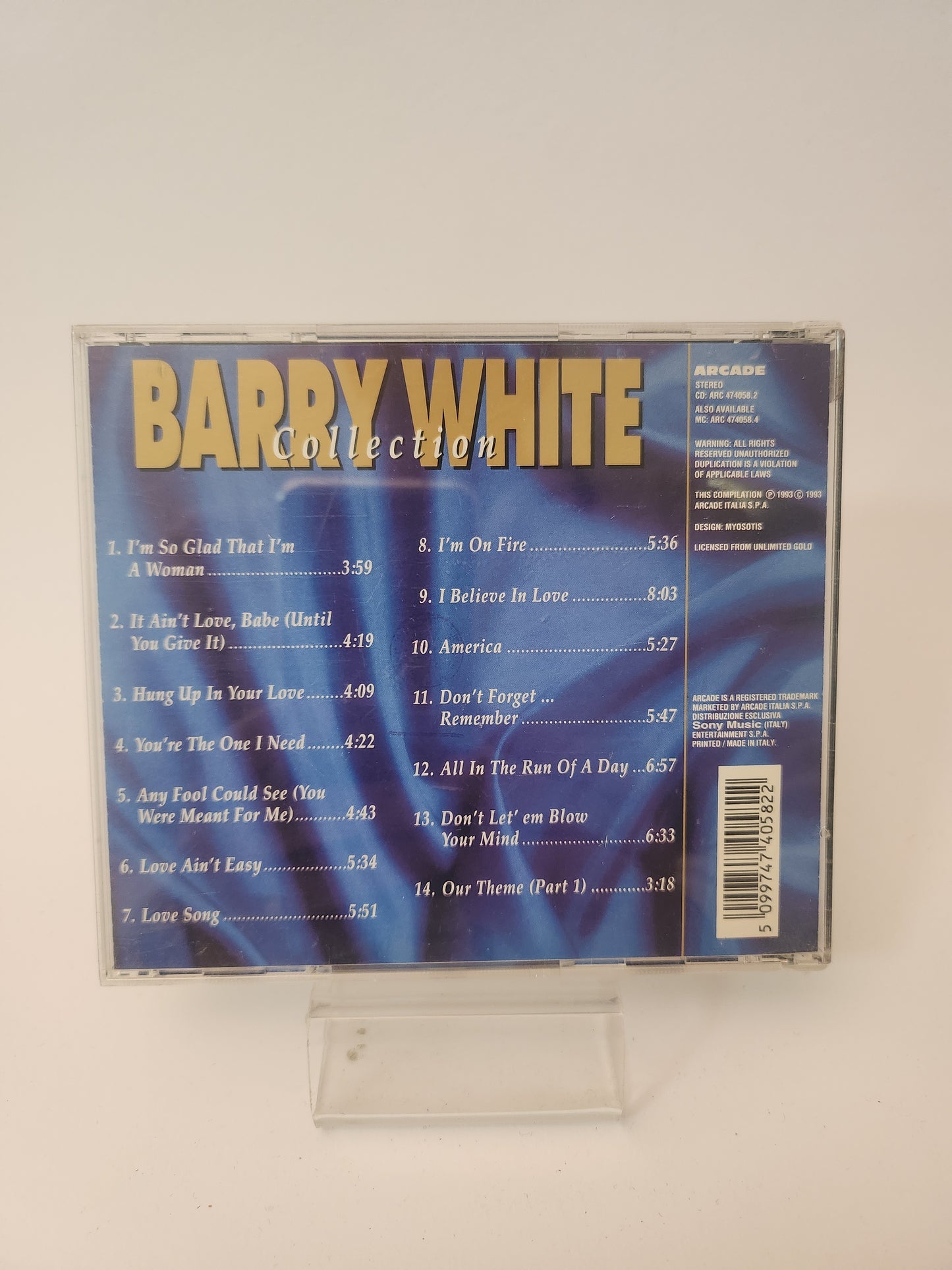 Barry White Collection CD