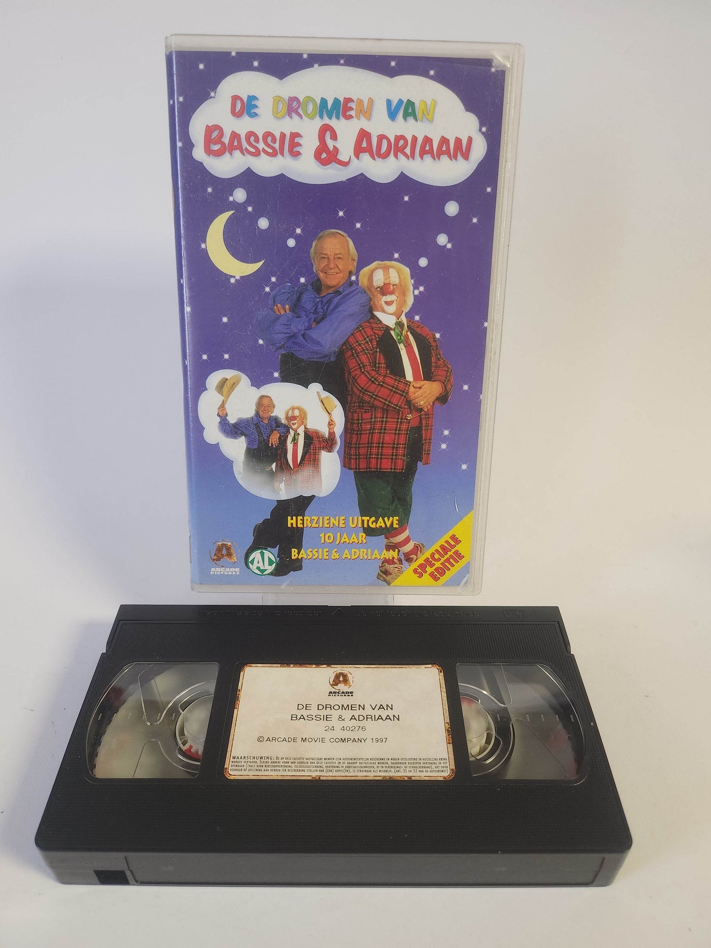Dromen van Bassie & Adriaan VHS - Feniks Gameshop
