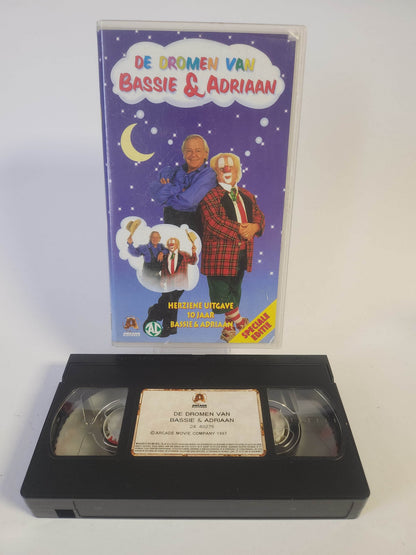 Dromen van Bassie & Adriaan VHS - Feniks Gameshop