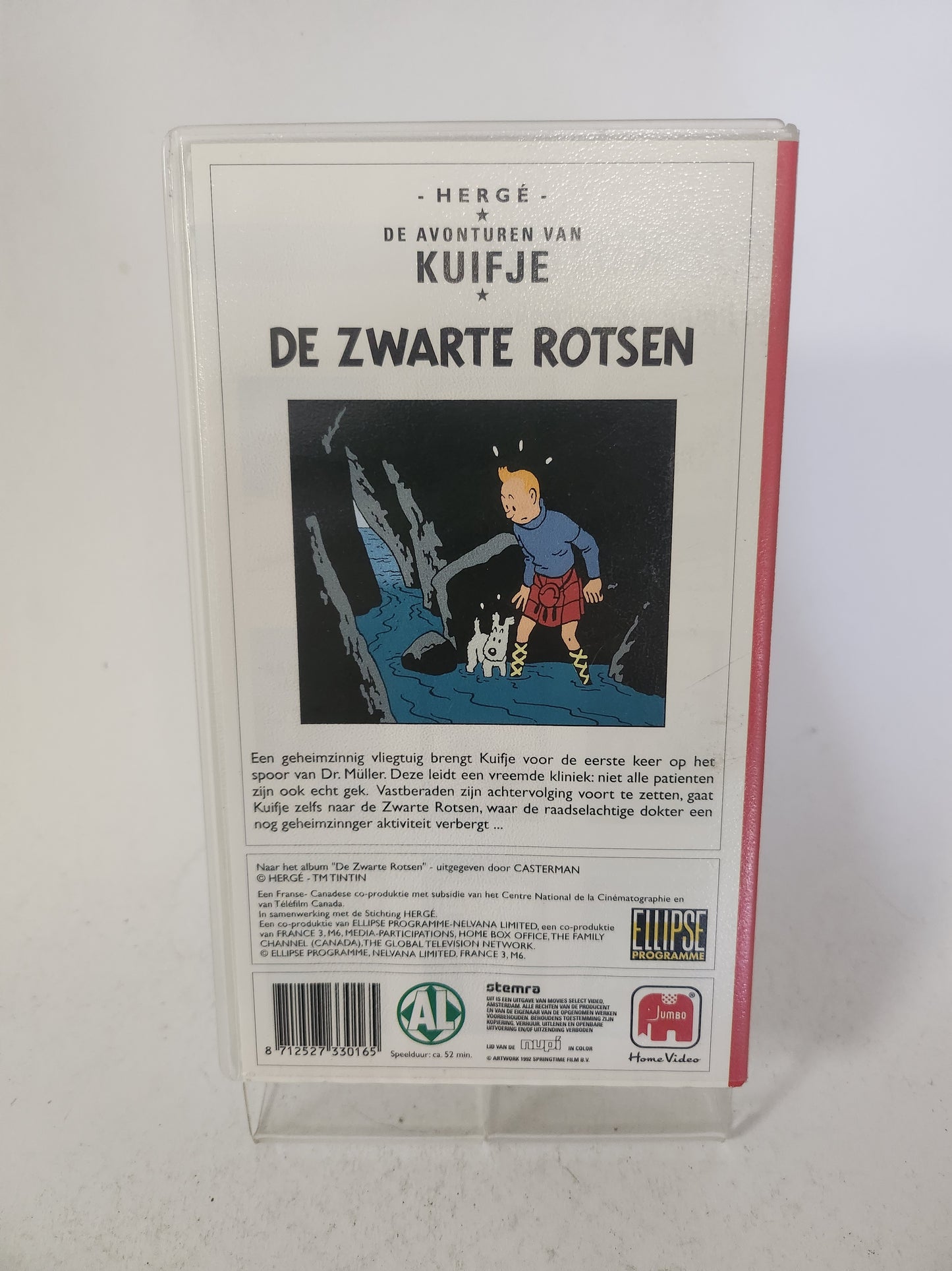 Avonturen van Kuifje: de Zwarte Rotsen VHS Kids