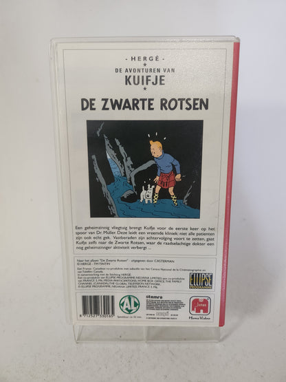 Avonturen van Kuifje: de Zwarte Rotsen VHS Kids