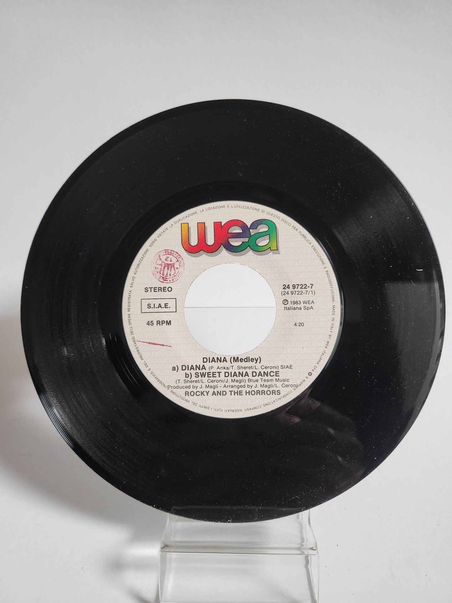 Rocky and the Horrors: Diana Single Vinyl - Feniks Gameshop