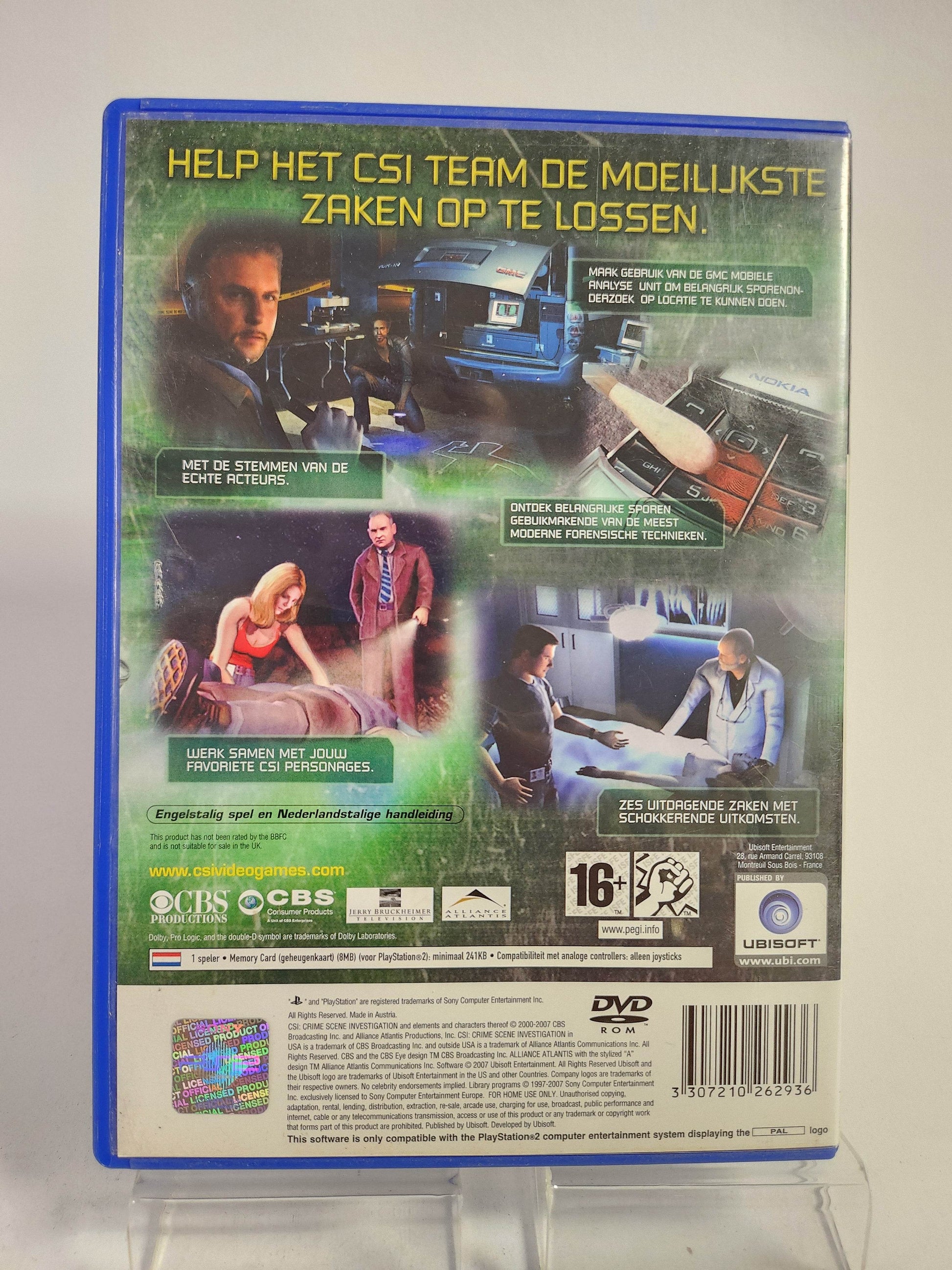 Crime Scene Investigation 3 Dimensions of Murder PS2 - Feniks Gameshop