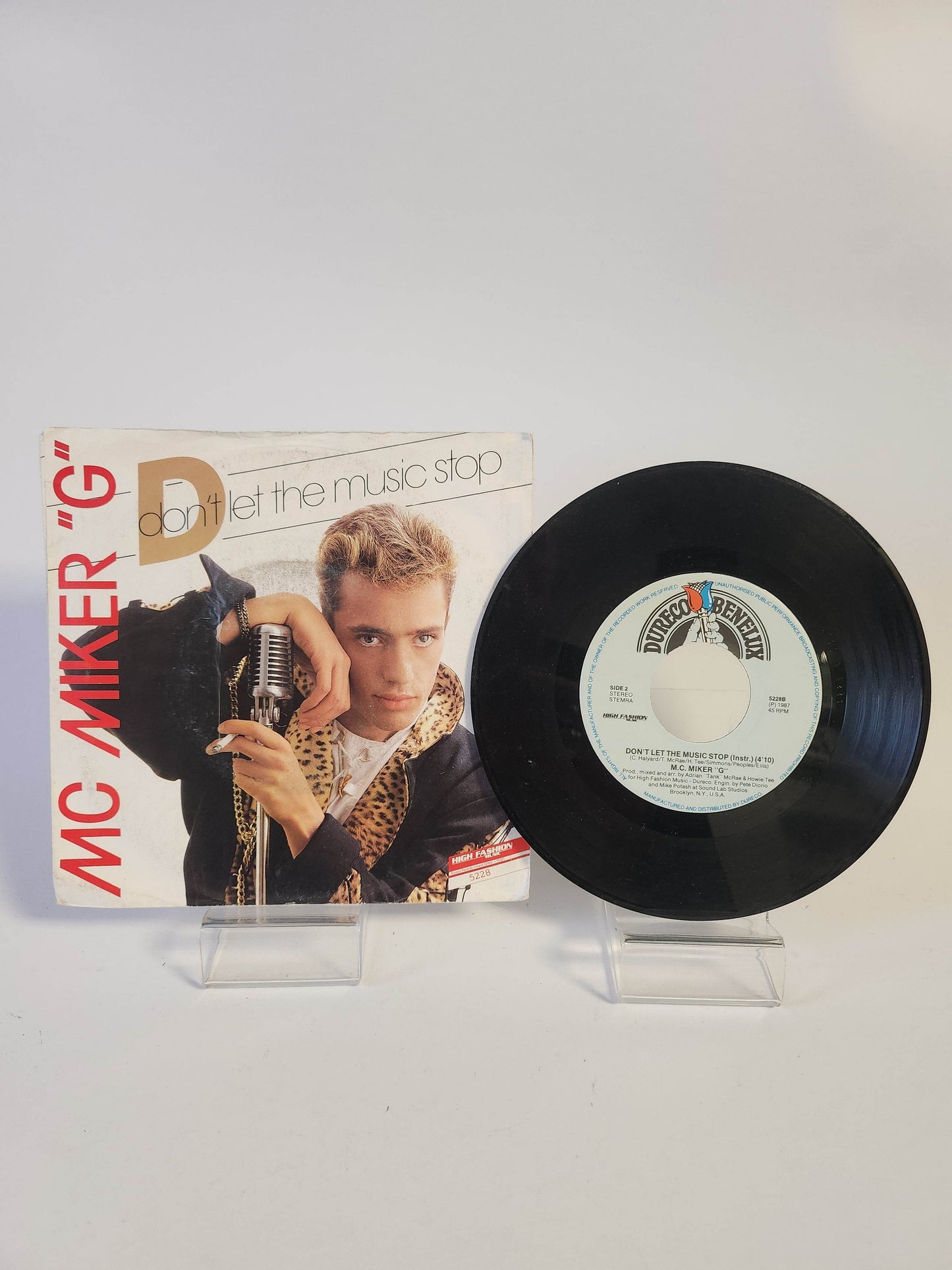 MC Miker G: Don't Let the Music Stop Single Vinyl - Feniks Gameshop