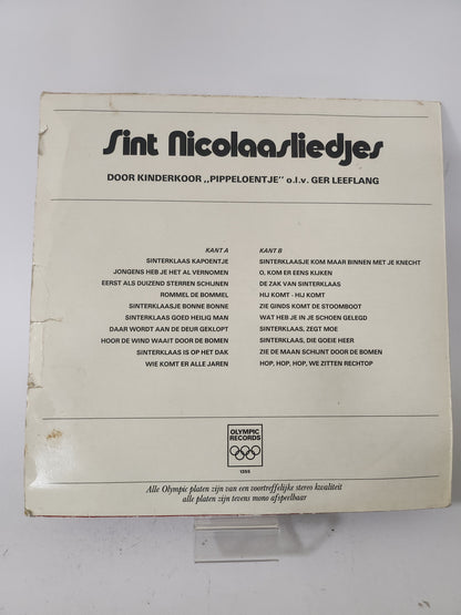 Sint Nicolaasliedjes: Kinderkoor Pippeloentje LP Vinyl