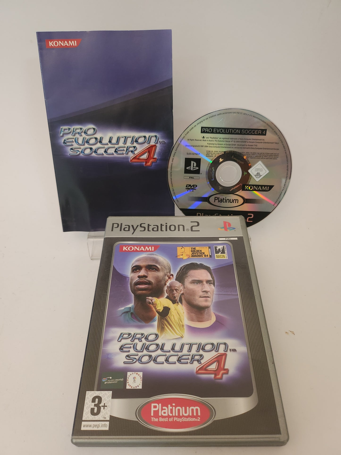 Pro Evolution Soccer 4 Platinum Playstation 2