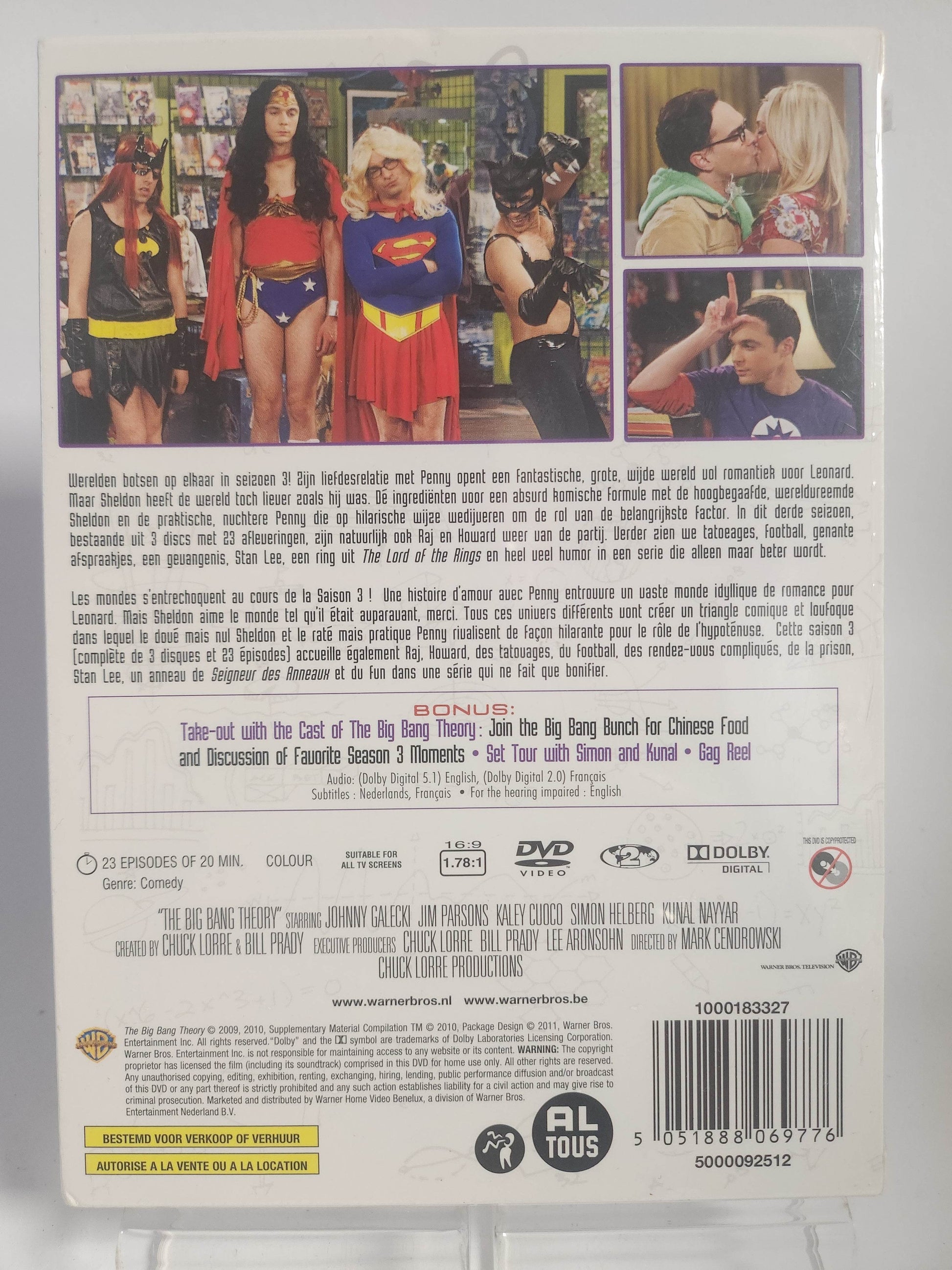Big Bang Theory Seizoen 3 geseald DVD - Feniks Gameshop