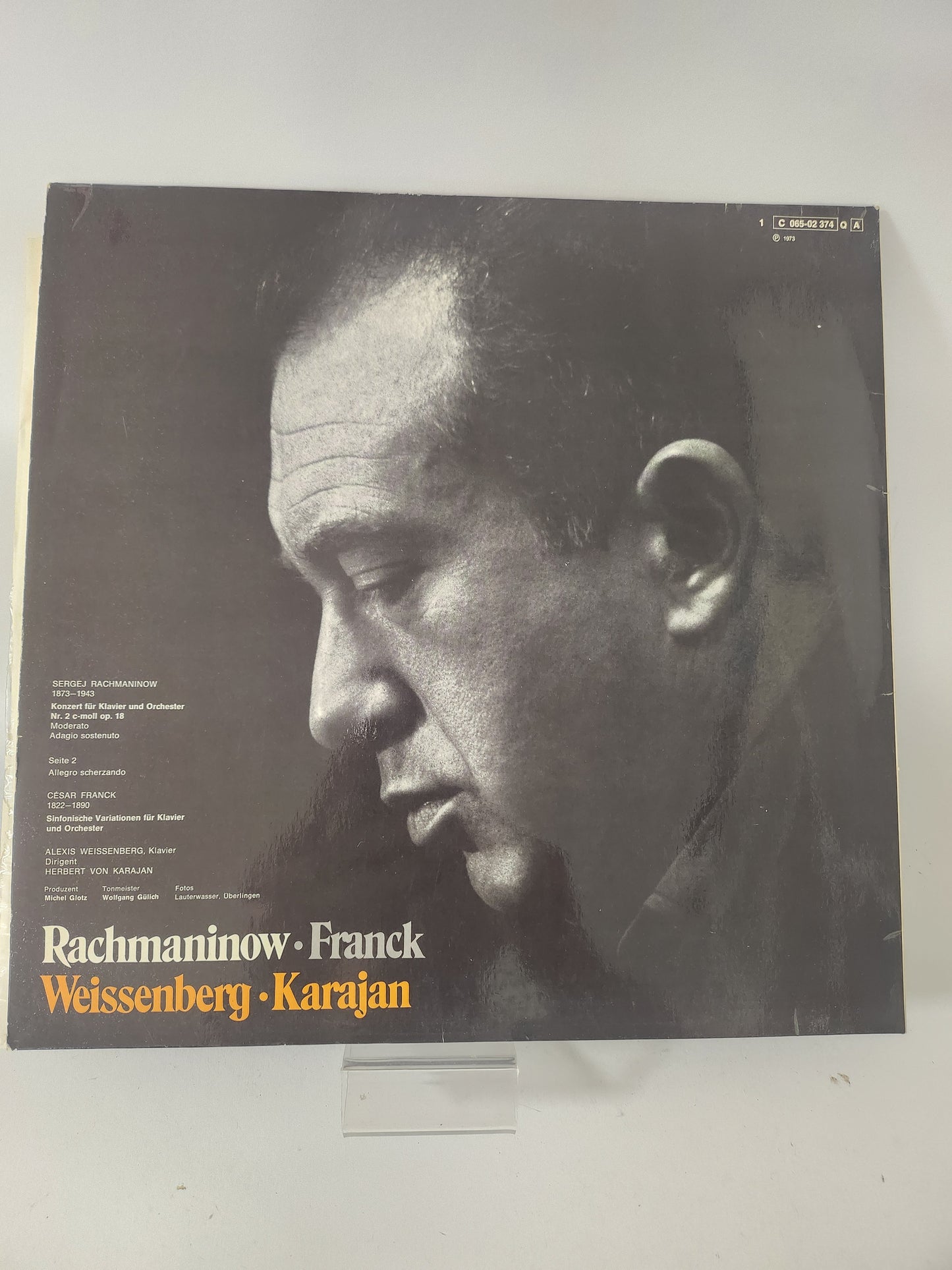 Klavierkonzert Nr 2/ Sinfonische Variationen LP Vinyl