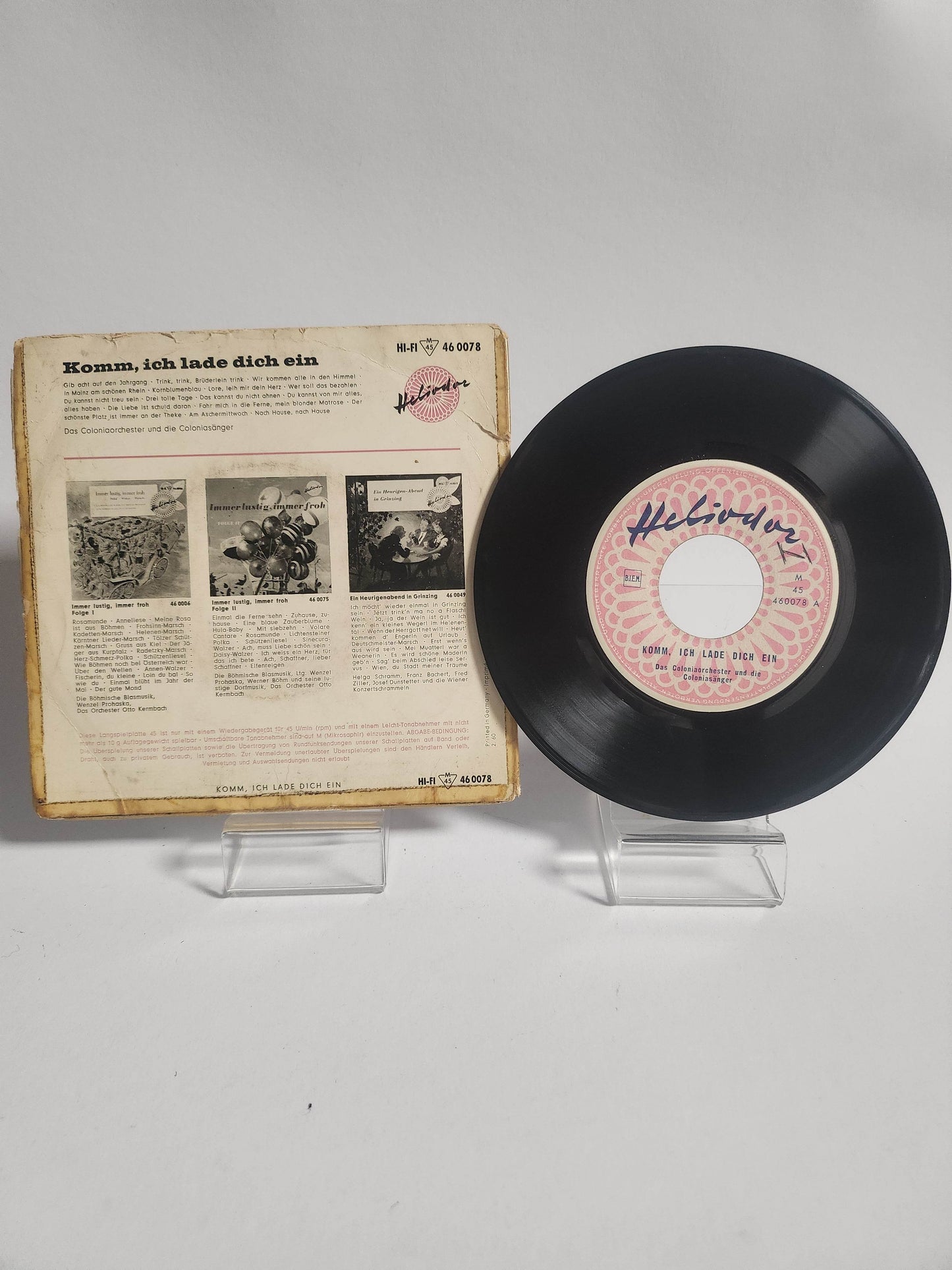 Komm, Ich Lade Dich Ein Single Vinyl - Feniks Gameshop