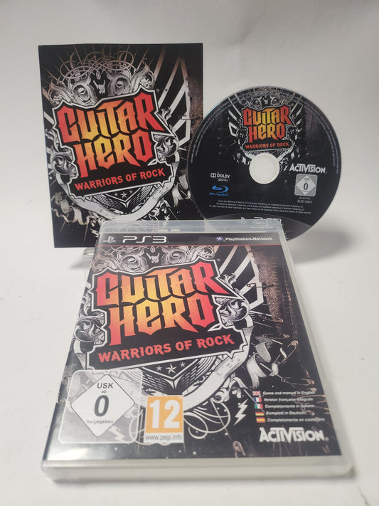 Guitar Hero: Warriors of Rock Bundle Copy PlayStation 3