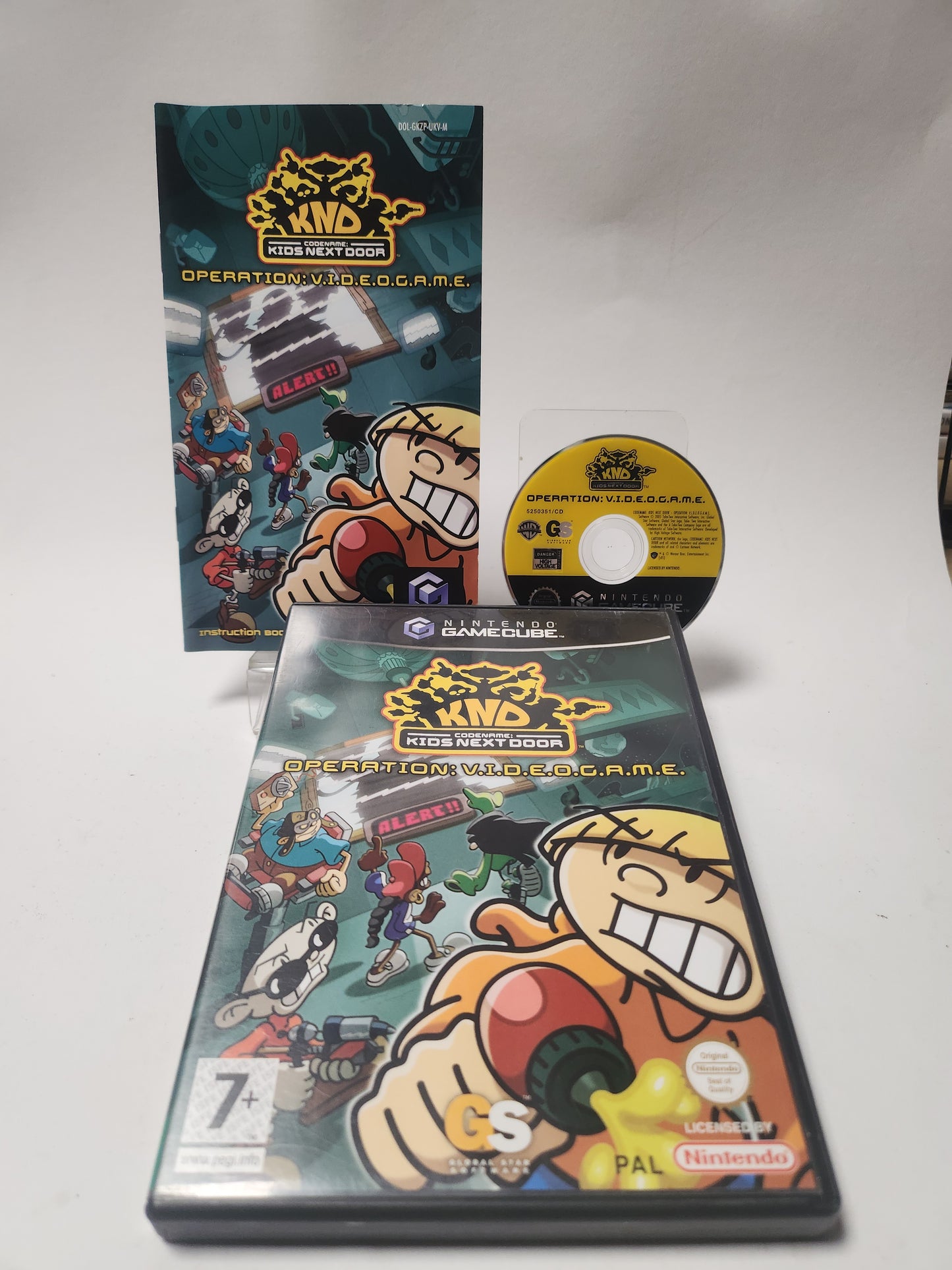 Codename: Kids Next Door - Operation V.i.d.e.o.g.a.m.e Nintendo Gamecube