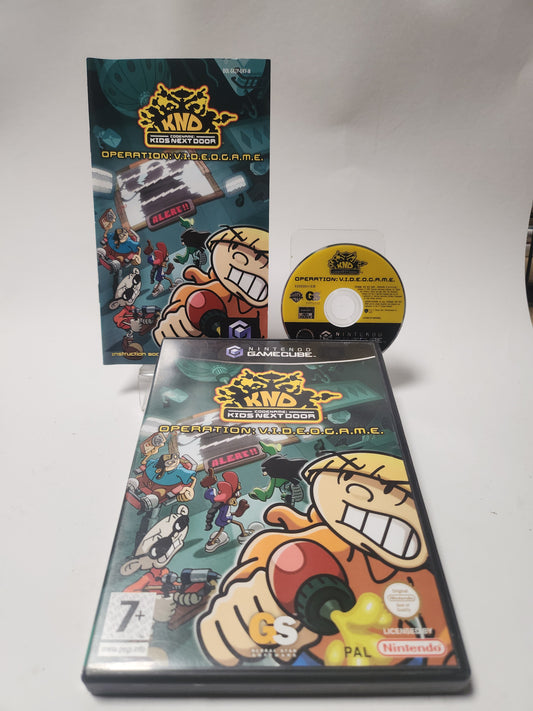 Codename Kids Next Door Operation V.I.D.E.O.G.A.M.E. Nintendo GameCube