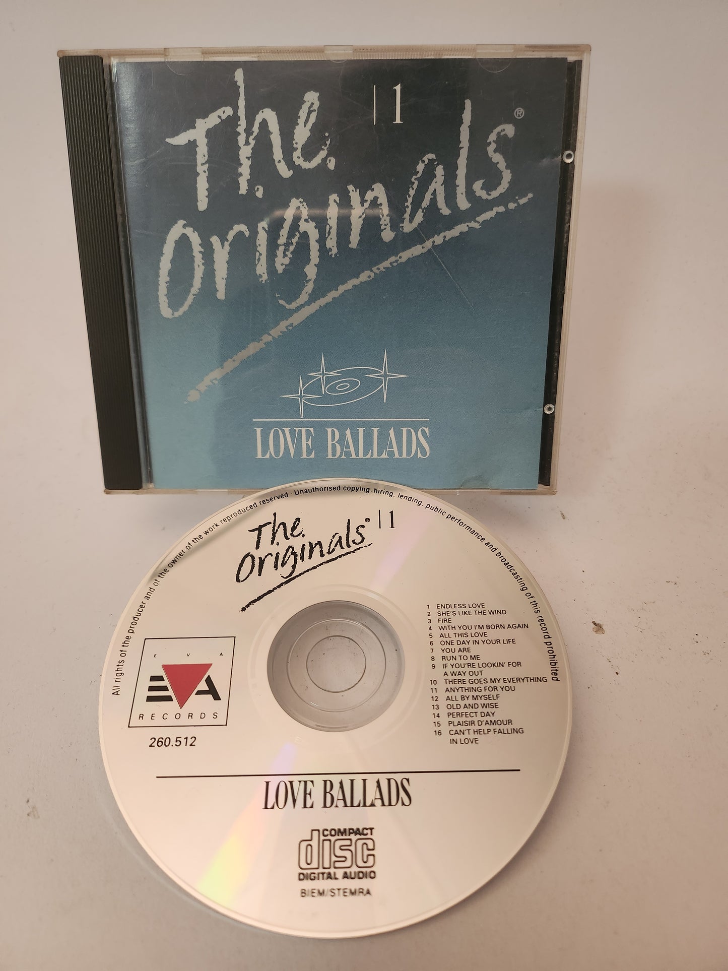 Originals Love Ballands Volume 1 CD