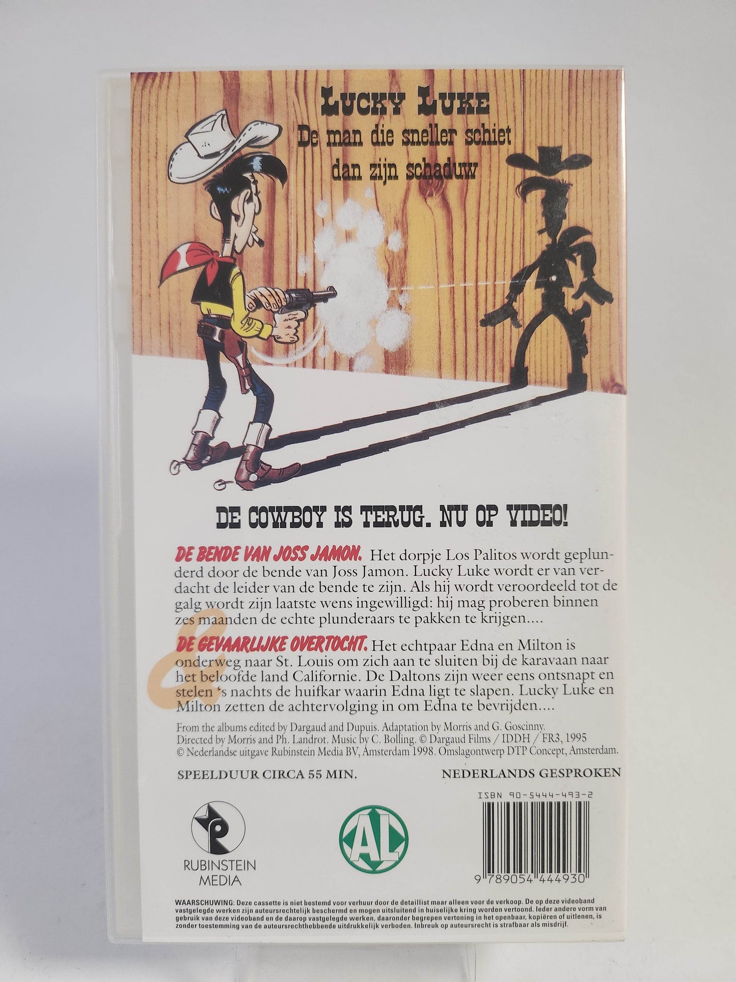 Lucky Luke: de Bende van Joss Jamon & de Gevaarlijke Overtocht geseald VHS Kids - Feniks Gameshop