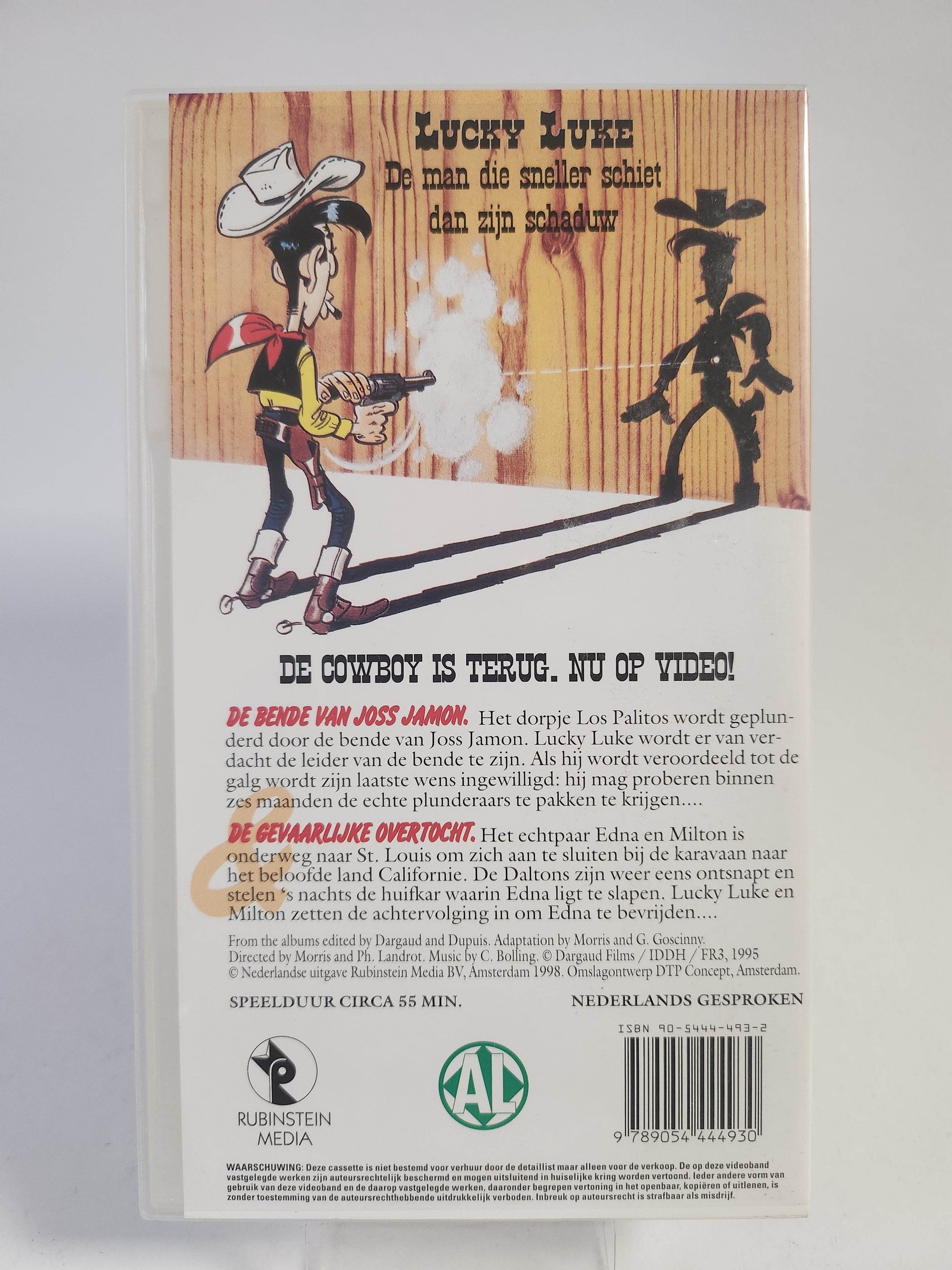 Lucky Luke: de Bende van Joss Jamon & de Gevaarlijke Overtocht geseald VHS Kids - Feniks Gameshop