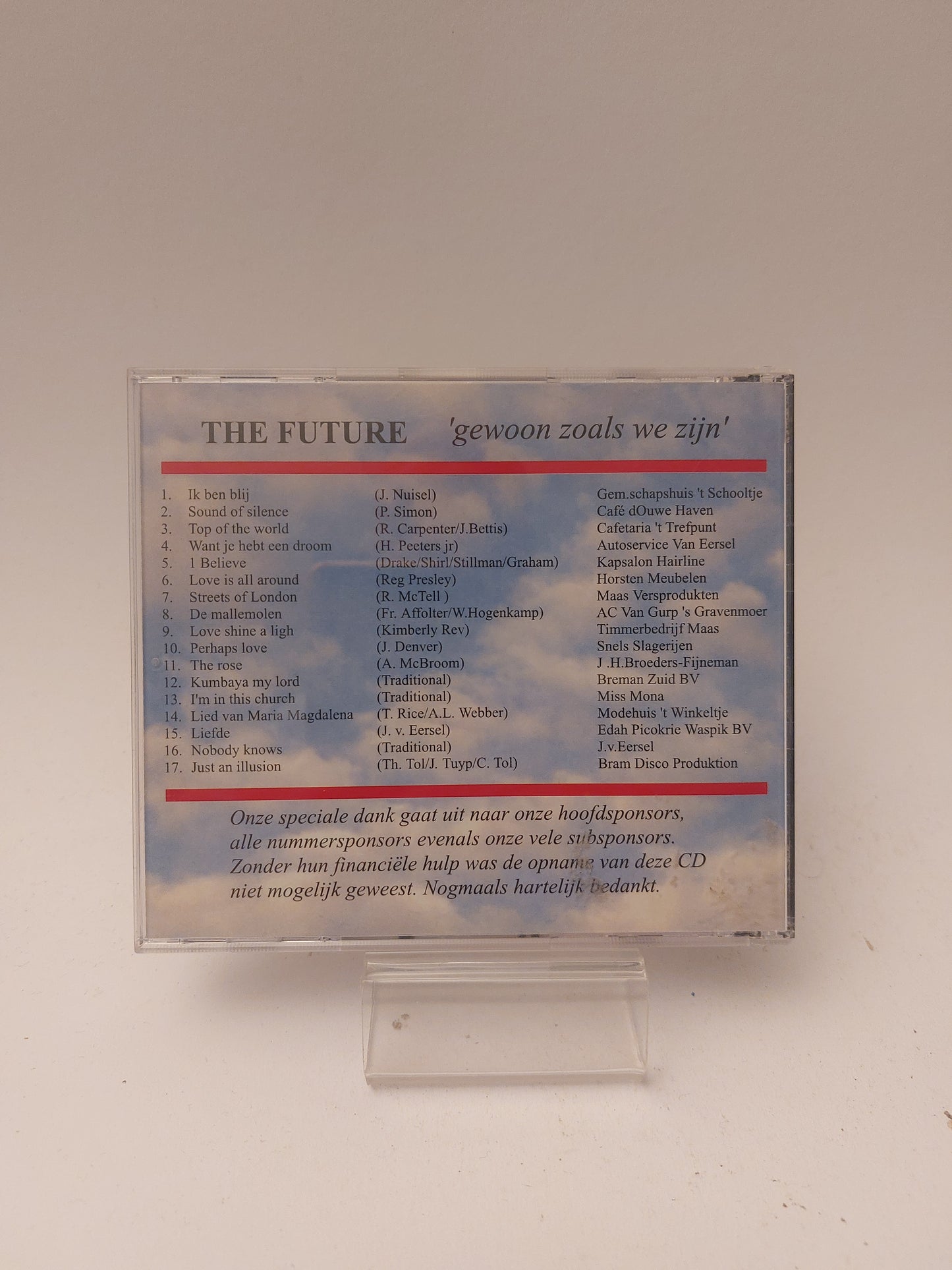 20 Jaar The Future: Gewoon Zoals we Zijn CD