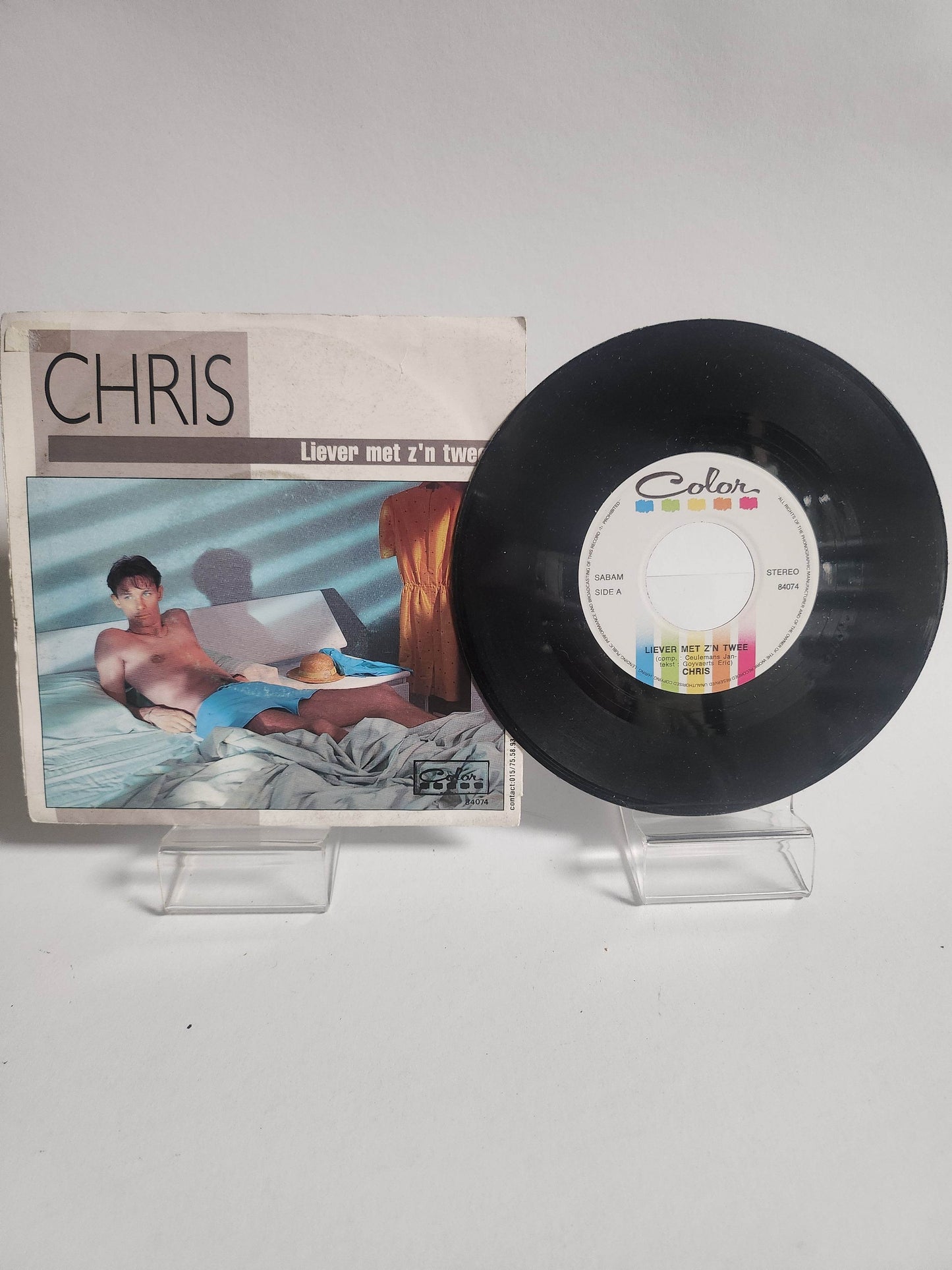 Chris: Liever met z'n Twee Single Vinyl - Feniks Gameshop