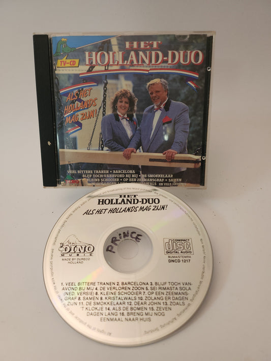 Holland-Duo: Als het Hollands Mag Zijn! CD