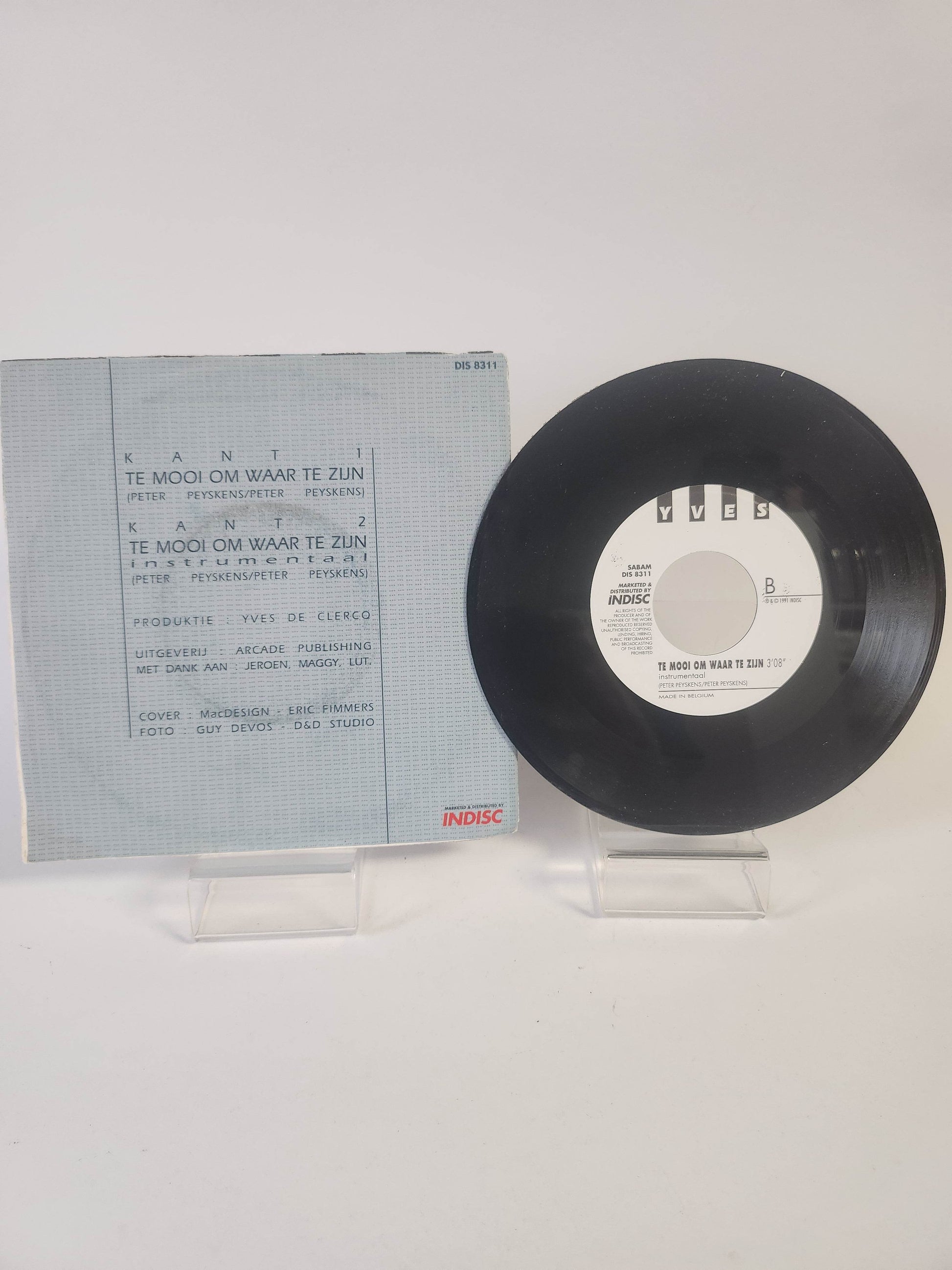 Yves: Te Mooi om Waar te Zijn Single Vinyl - Feniks Gameshop