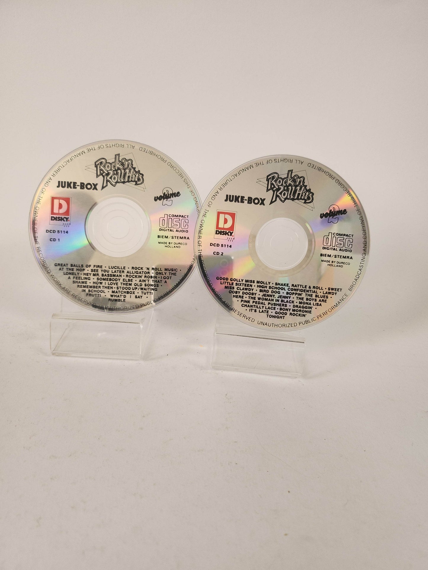 Juke-Box Rock 'n Roll Hits Dubbel CD - Feniks Gameshop