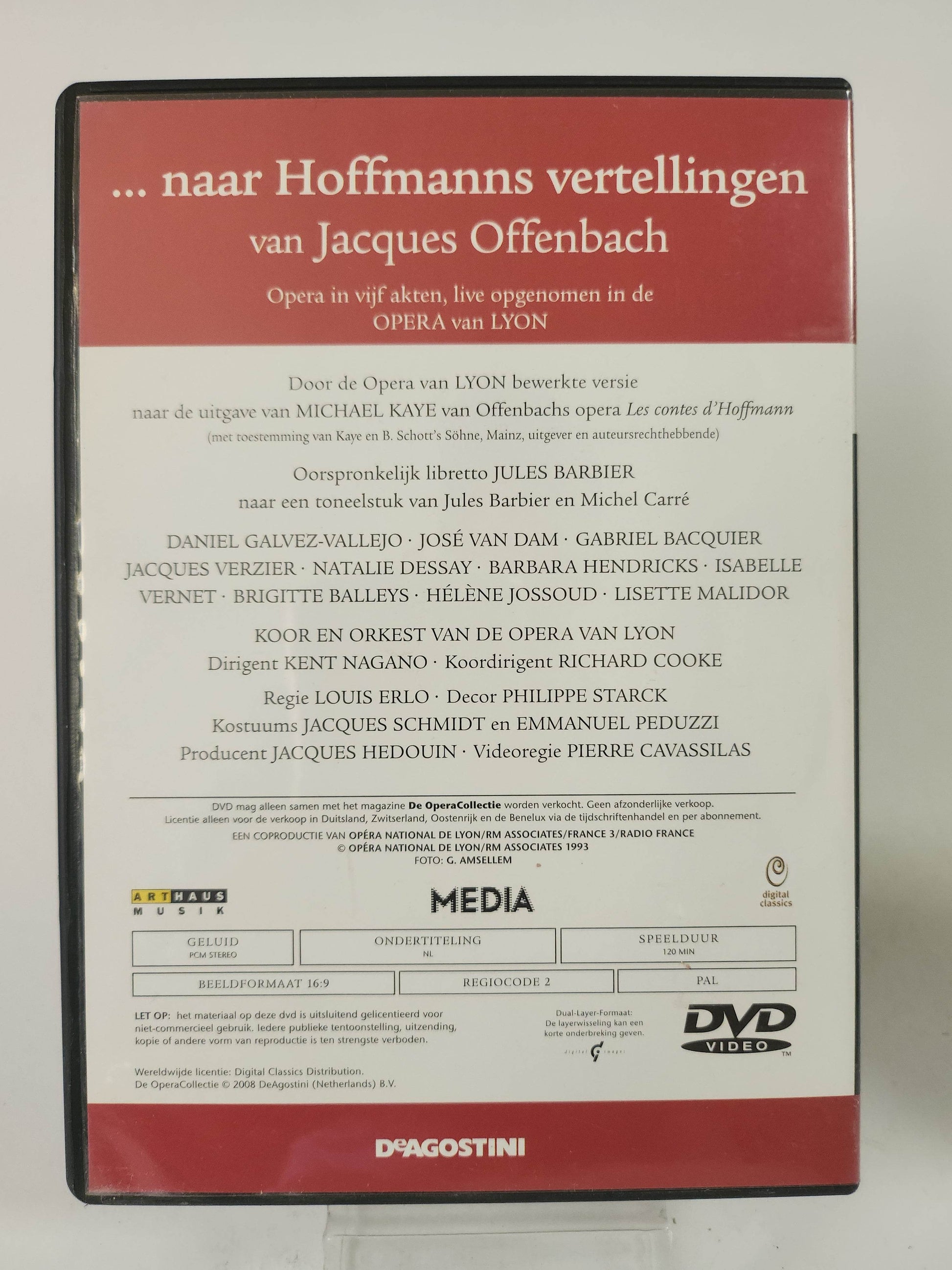 Opera Collectie 13: Hoffmans vertellingen DVD Muziek - Feniks Gameshop