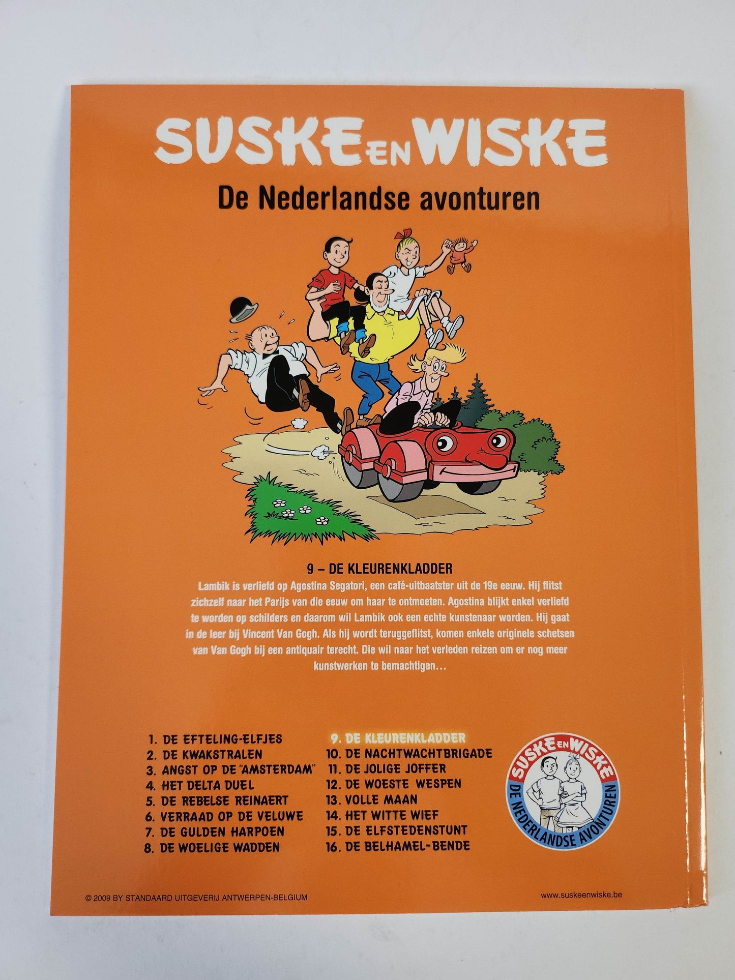 9: de Kleurenkladder Nederlandse Avonturen Suske en Wiske - Feniks Gameshop