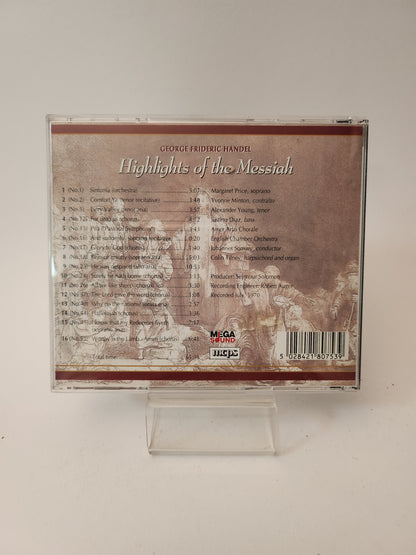 George Frédéric Handel: Highlights of the Messiah CD