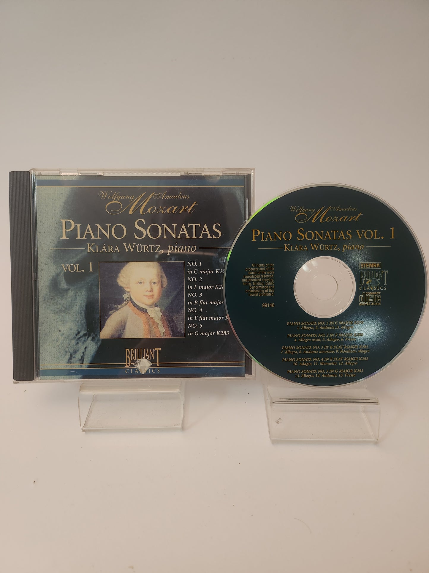 Mozart: Piano Sonatas Volume 1 CD
