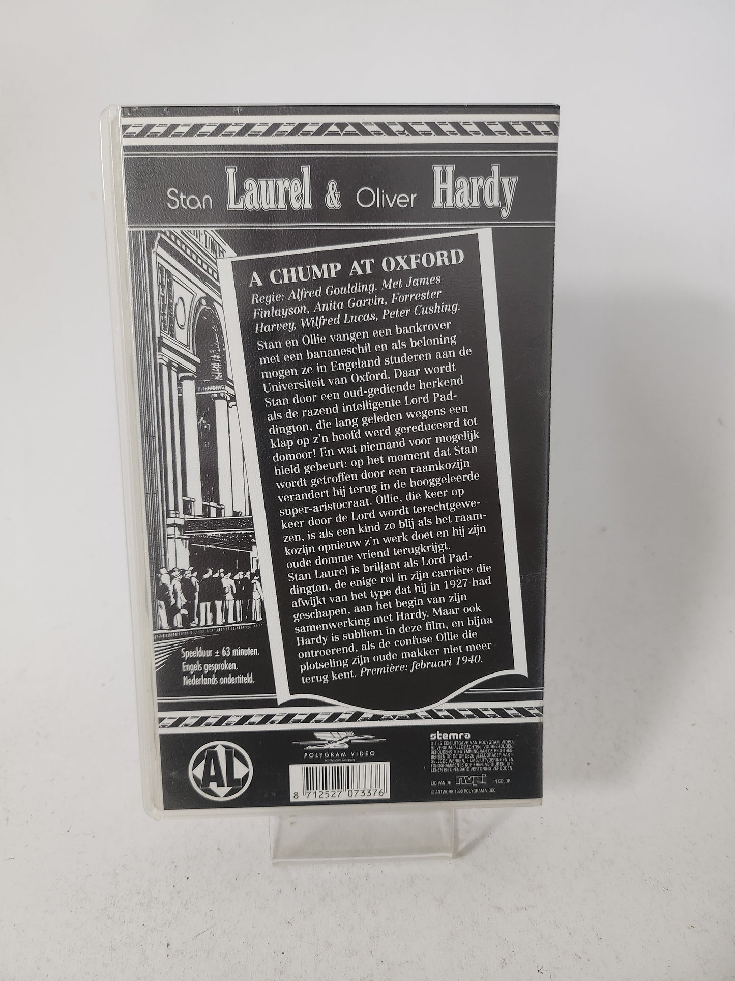 Laurel & Hardy Deel 27 a Chump at Oxford VHS