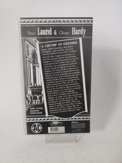 Laurel & Hardy Deel 27 a Chump at Oxford VHS