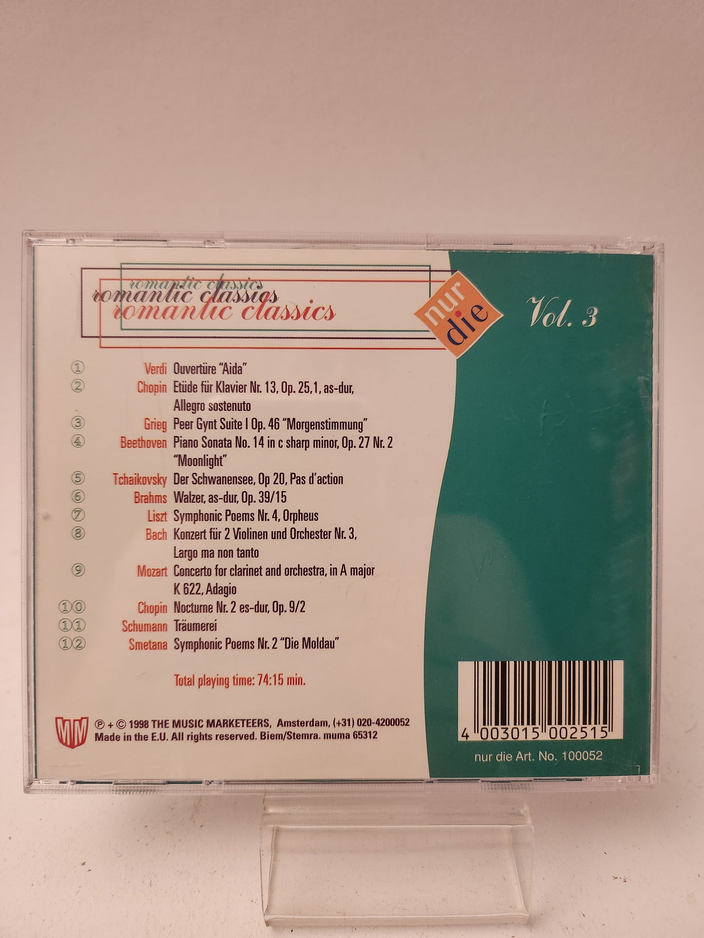 Romantic Classics Volume 3 CD