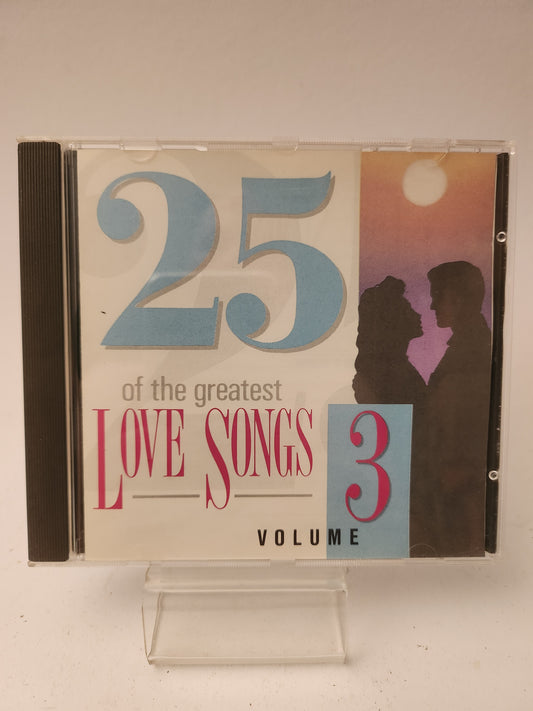 25 of the Greatest Love Songs Volume 3 CD