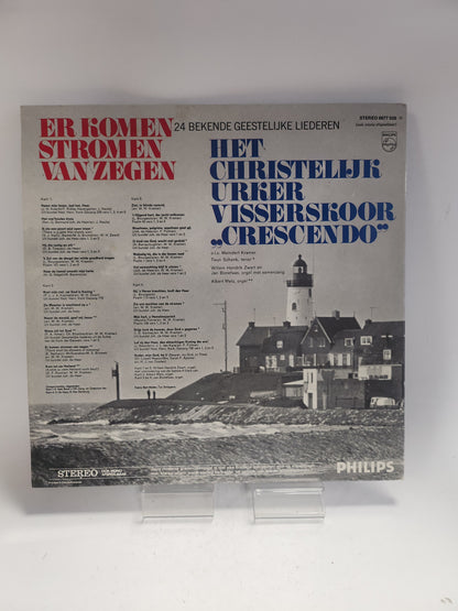 Christelijke Urker Visserskoor "Crescendo": Er Komen Stromen van Zegen LP Vinyl