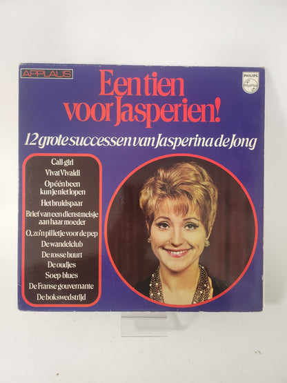 Tien voor Jasperien! 12 Groote Successen voor Jasperina de Jong LP Vinyl