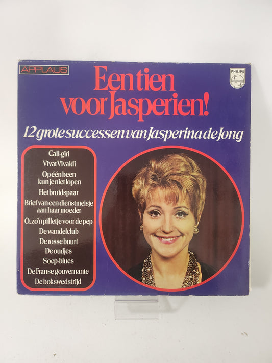 Tien voor Jasperien! 12 Groote Successen voor Jasperina de Jong LP Vinyl