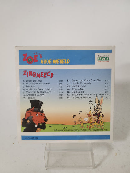 Zoe's Groeiwereld: Zing Mee CD Single