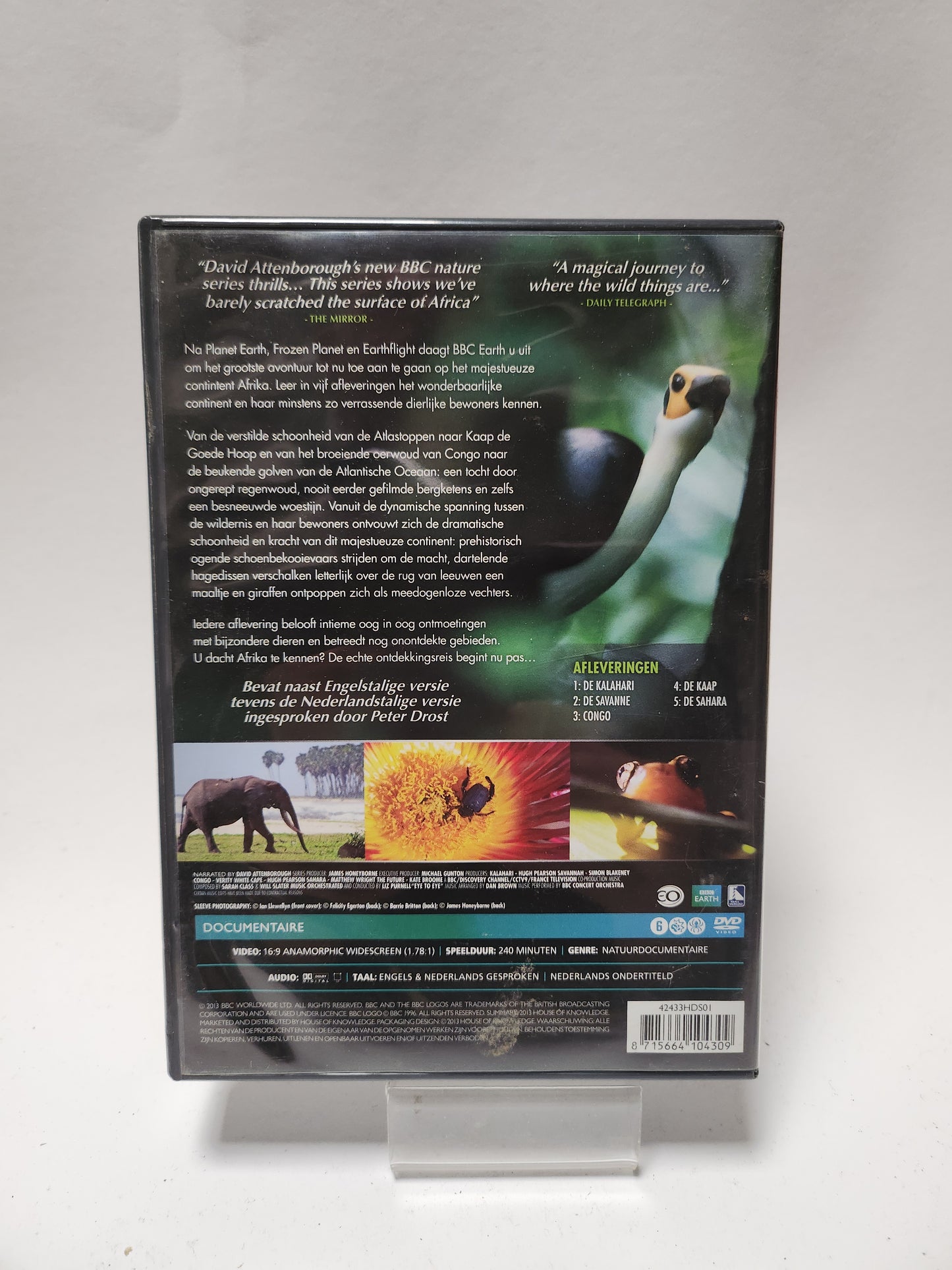 Africa: Meet Your Planet de Complete Serie Dvd Box