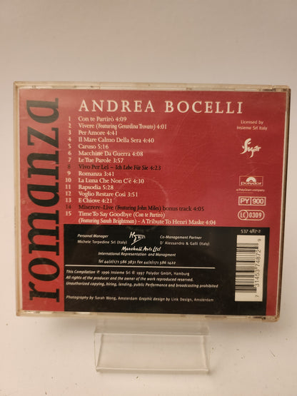 Andrea Bocelli: Romanza CD