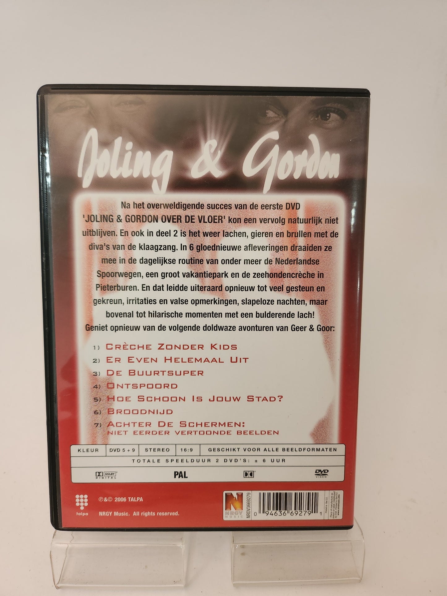 Joling & Gordon: Over de Vloer Deel 2 Dvd Muziek