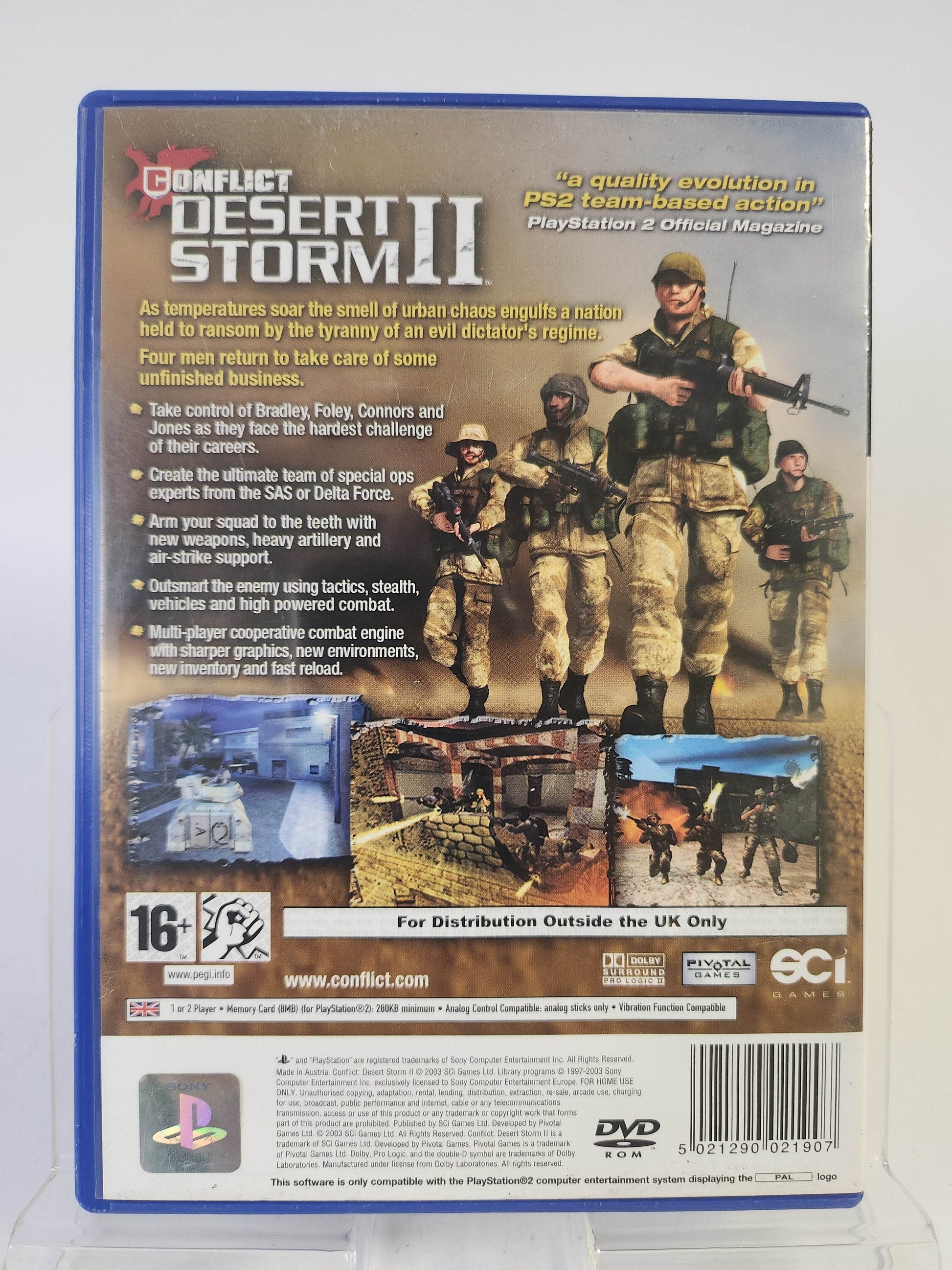 Conflict Desert Storm II Back to Baghdad Playstation 2 - Feniks Gameshop