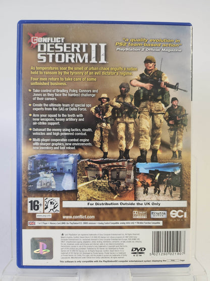 Conflict Desert Storm II Back to Baghdad Playstation 2 - Feniks Gameshop