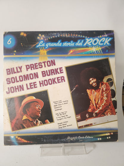 La Grande Storia del Rock 6: Billy Preston/ John Lee Hooker LP Vinyl