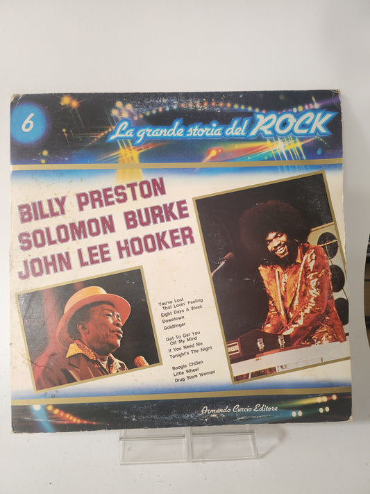 La Grande Storia del Rock 6: Billy Preston/ John Lee Hooker LP Vinyl