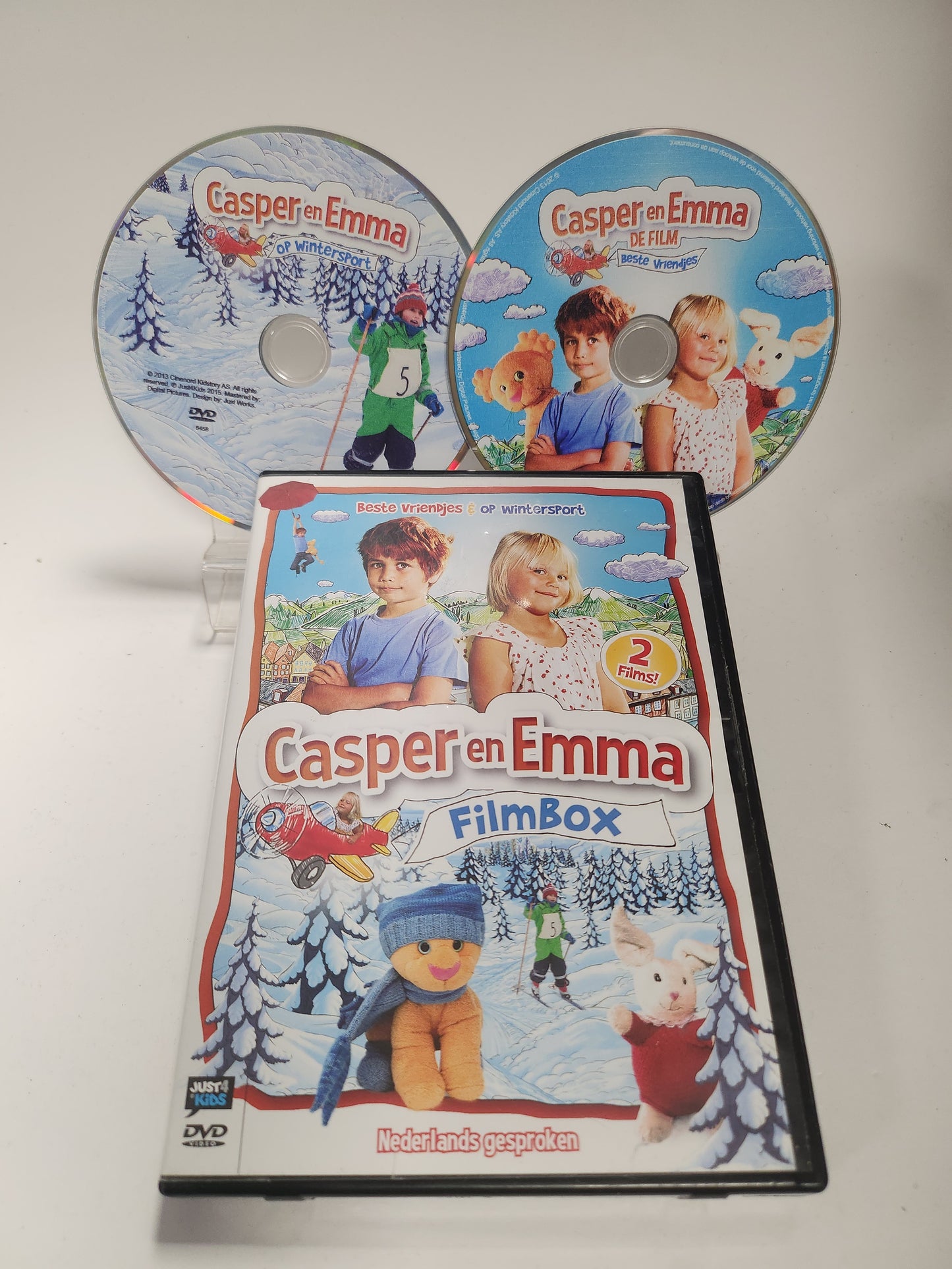 Casper en Emma 2 Films Dvd Kids