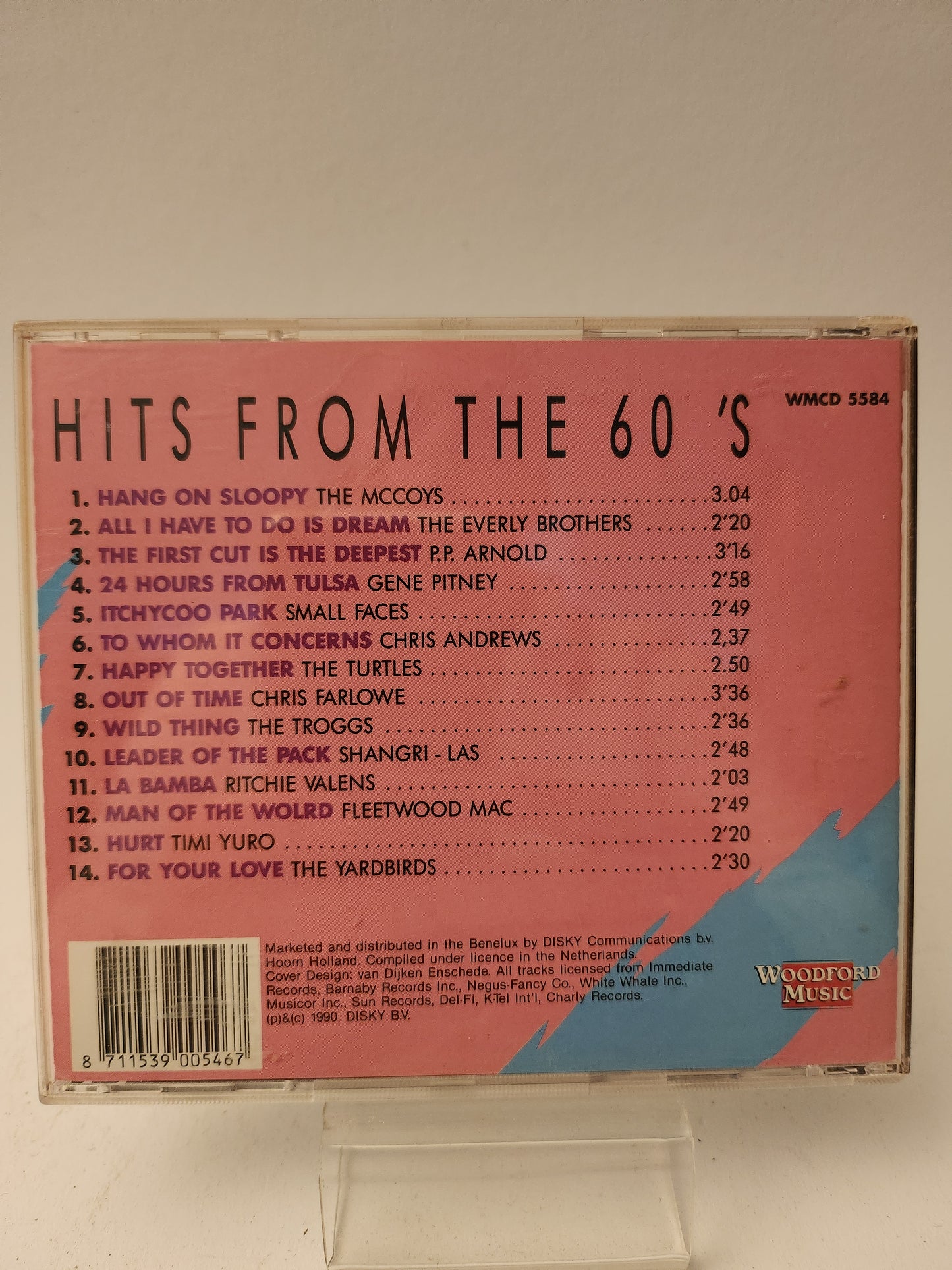 14 Golden Hits from the 60's CD