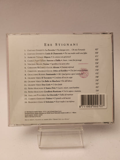 Grandi Voci alla Scala: Ebe Stignani CD