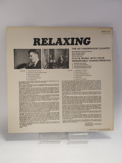Relaxing: the Ad Vanderhood Quartet LP Vinyl