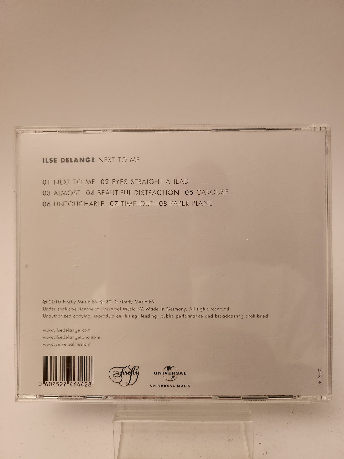 Ilse de Lange: Next to Me CD