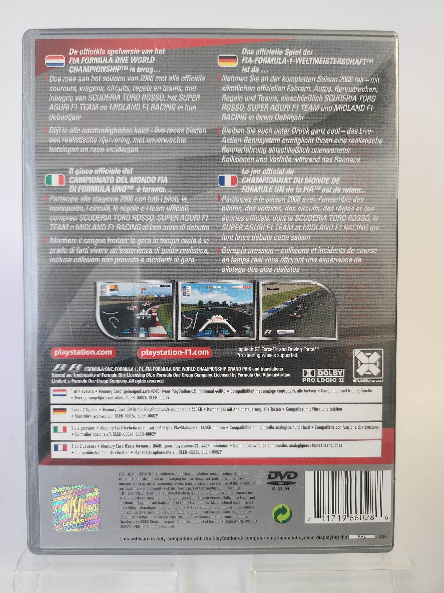 Formula One 06 Platinum Edition Playstation 2 - Feniks Gameshop