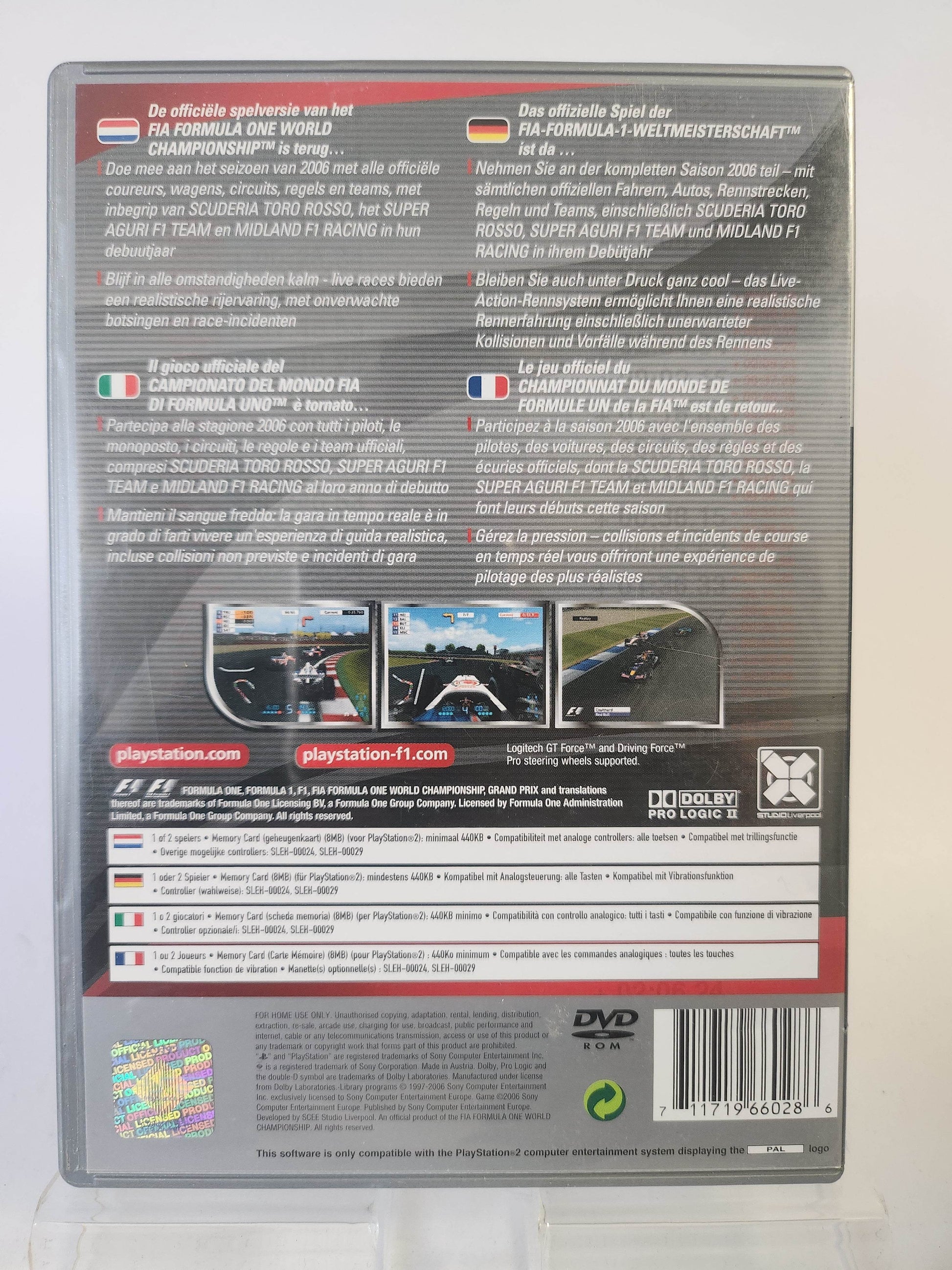 Formula One 06 Platinum Edition Playstation 2 - Feniks Gameshop